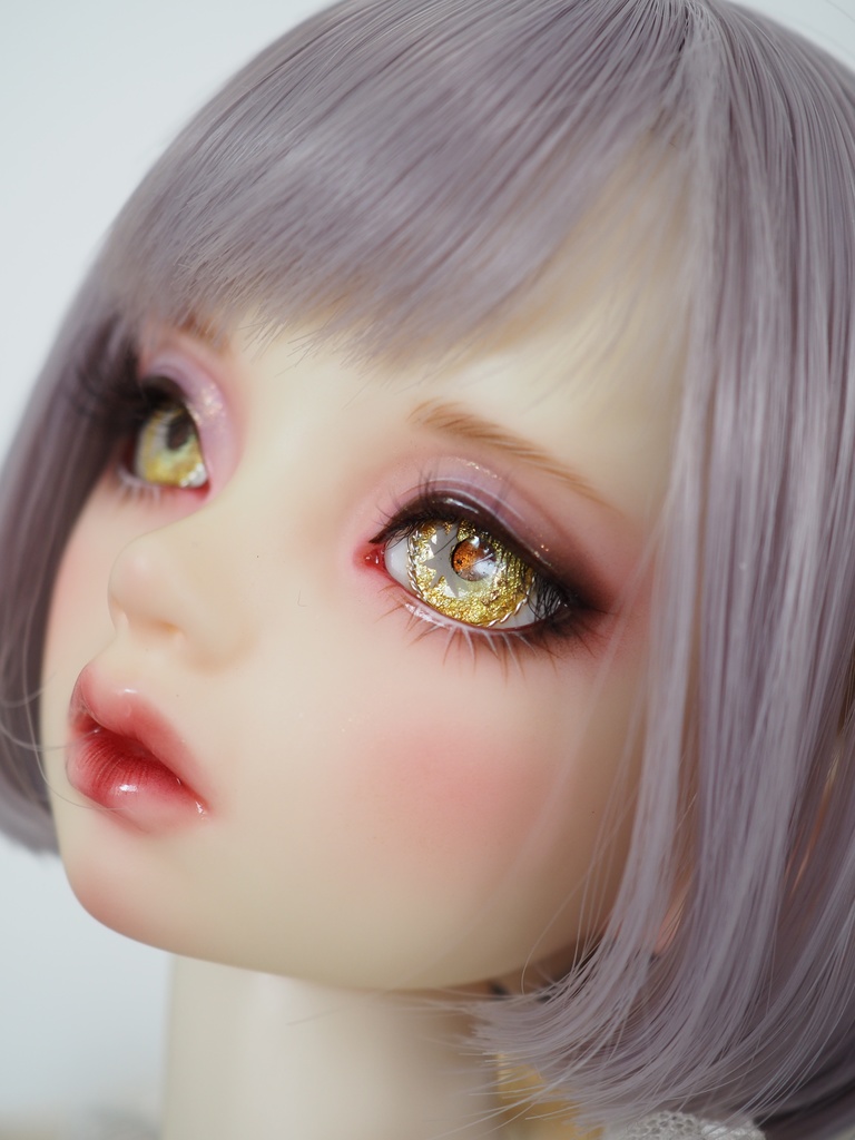 18mm/10mm イエローゴールド+星 より線ジェムタイプ 七宝グラスアイ