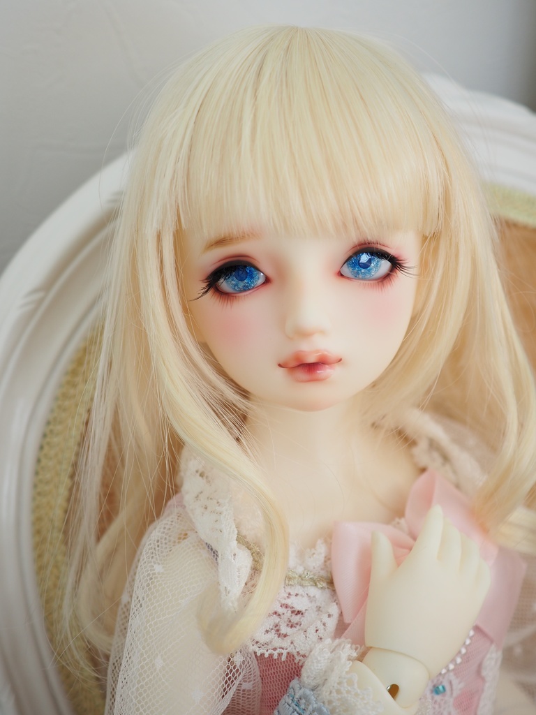 16mm/8.5mm ブルー系 水彩タイプ 七宝グラスアイ