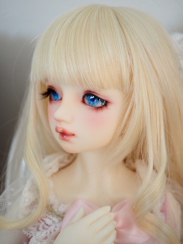 16mm/8.5mm ブルー系 水彩タイプ 七宝グラスアイ