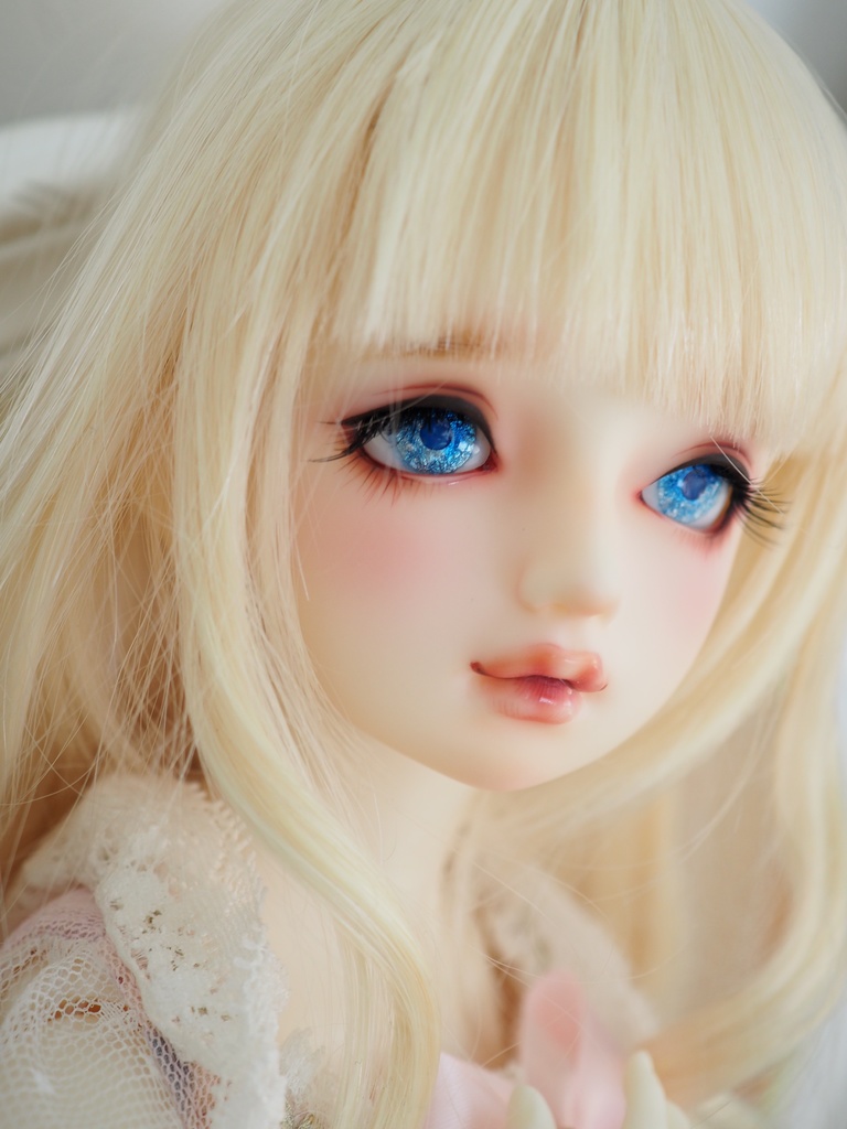 16mm/8.5mm ブルー系 水彩タイプ 七宝グラスアイ