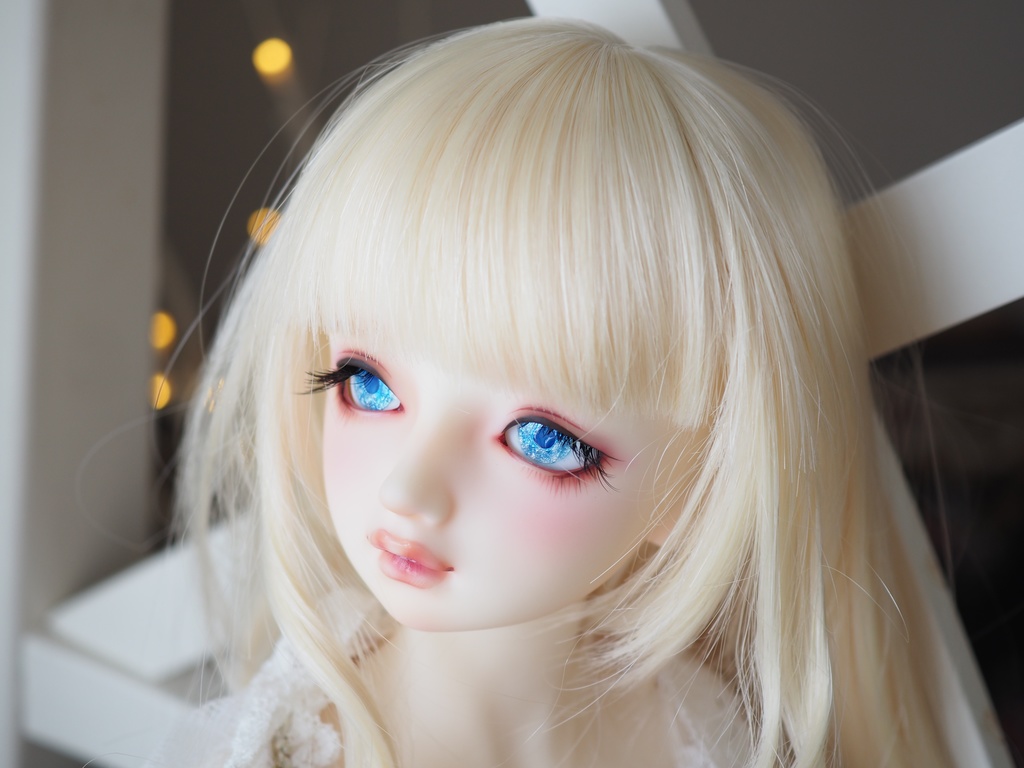 16mm/8.5mm ブルー系 水彩タイプ 七宝グラスアイ
