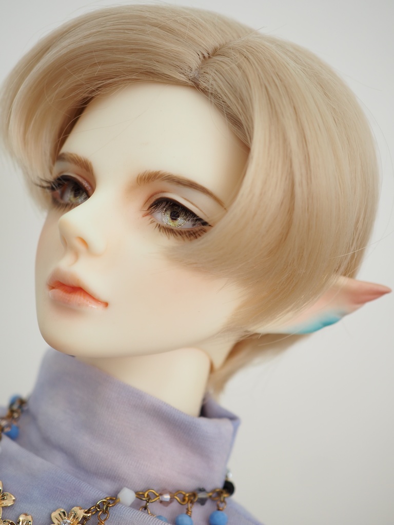 18mm/6mm 小虹彩ライトブラウン×イエロー より線ジェムタイプ 七宝グラスアイ