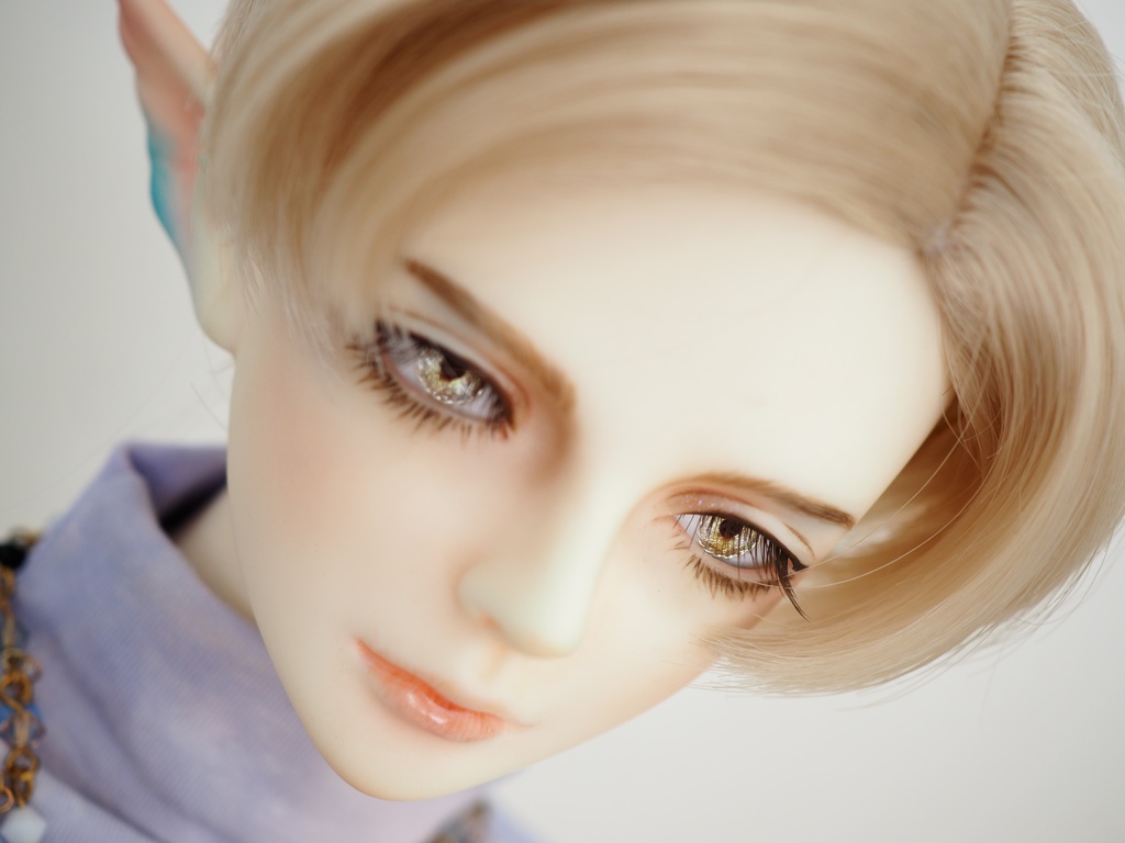 18mm/6mm 小虹彩ライトブラウン×イエロー より線ジェムタイプ 七宝グラスアイ