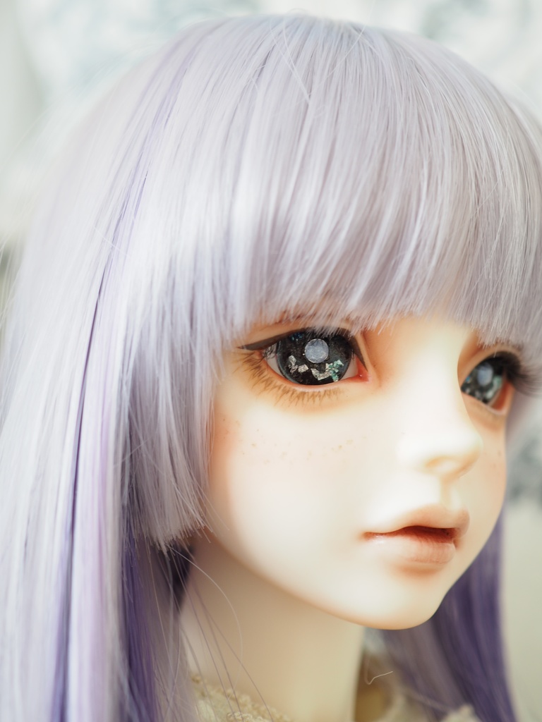 18mm/11mm ブラック×マイカ・銀箔 カッパータイプ 七宝グラスアイ