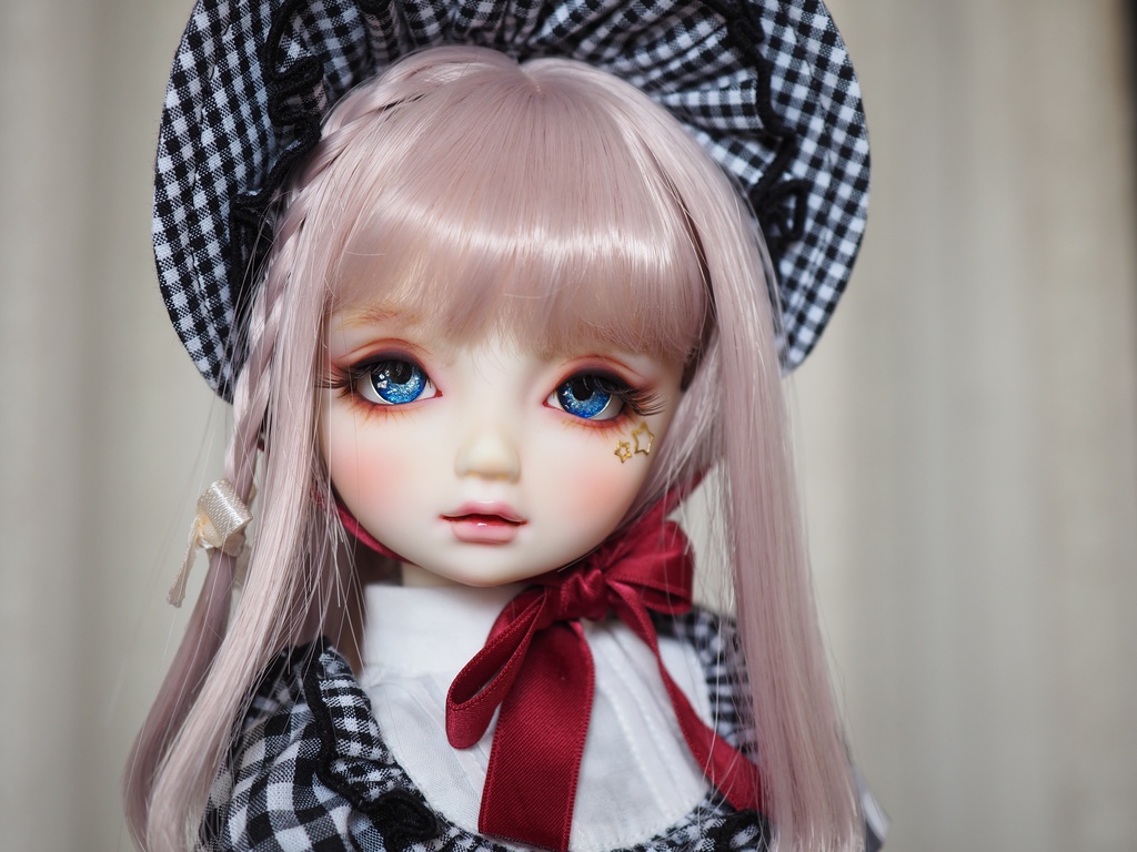 【B品】16mm/8.5mm ネイビーブルーグラデーション ジェムタイプ 七宝グラスアイ