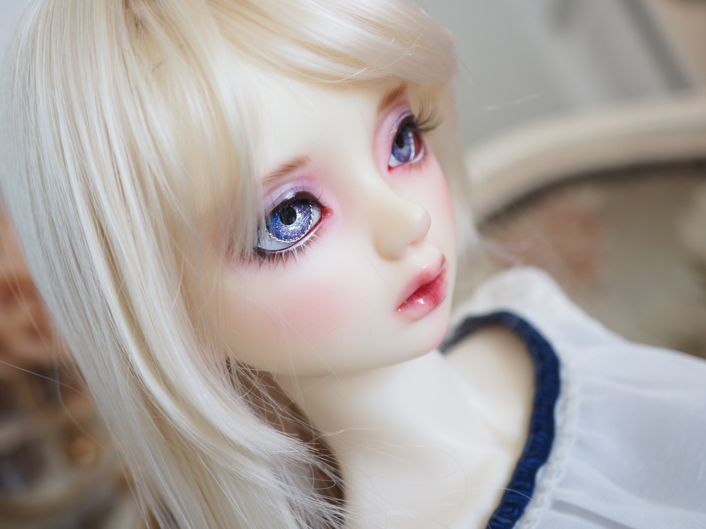 18mm/9.5mm ブルー×パープル より線ジェムタイプ 七宝グラスアイ