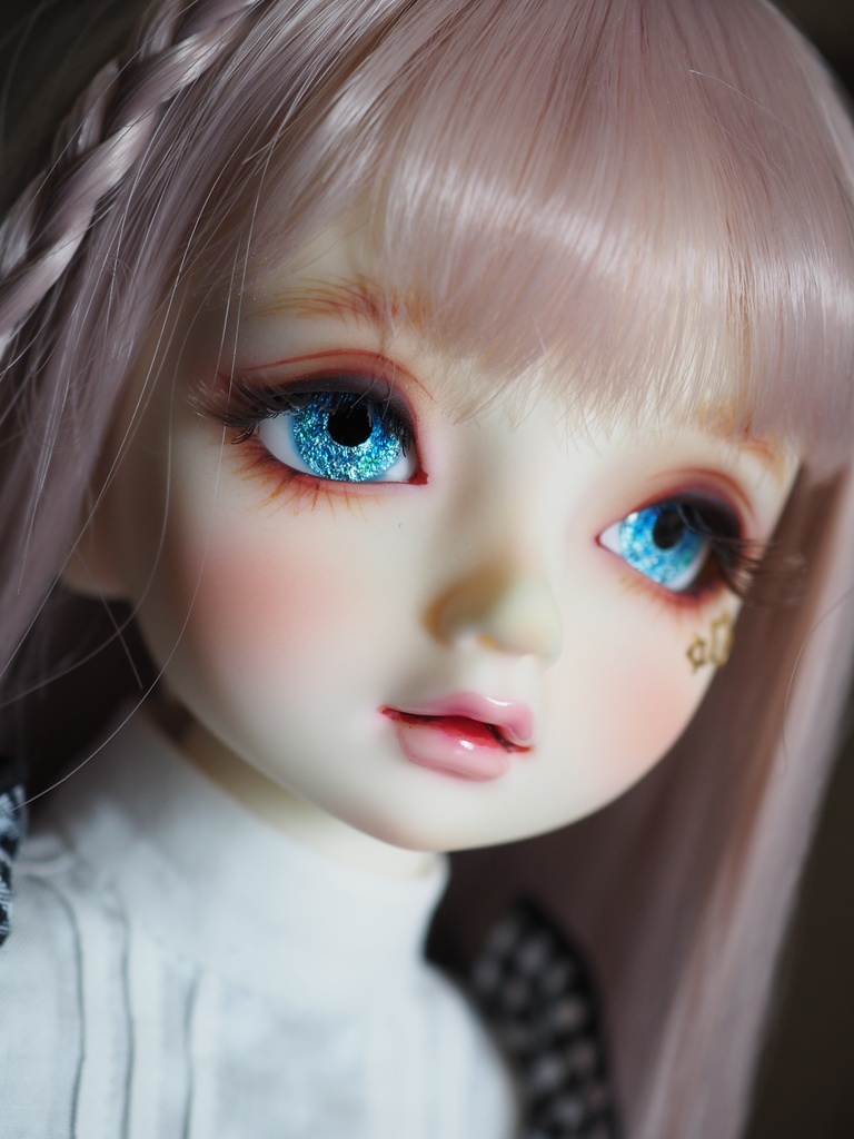 16mm/9mm ブルー系 水彩タイプ 七宝グラスアイ