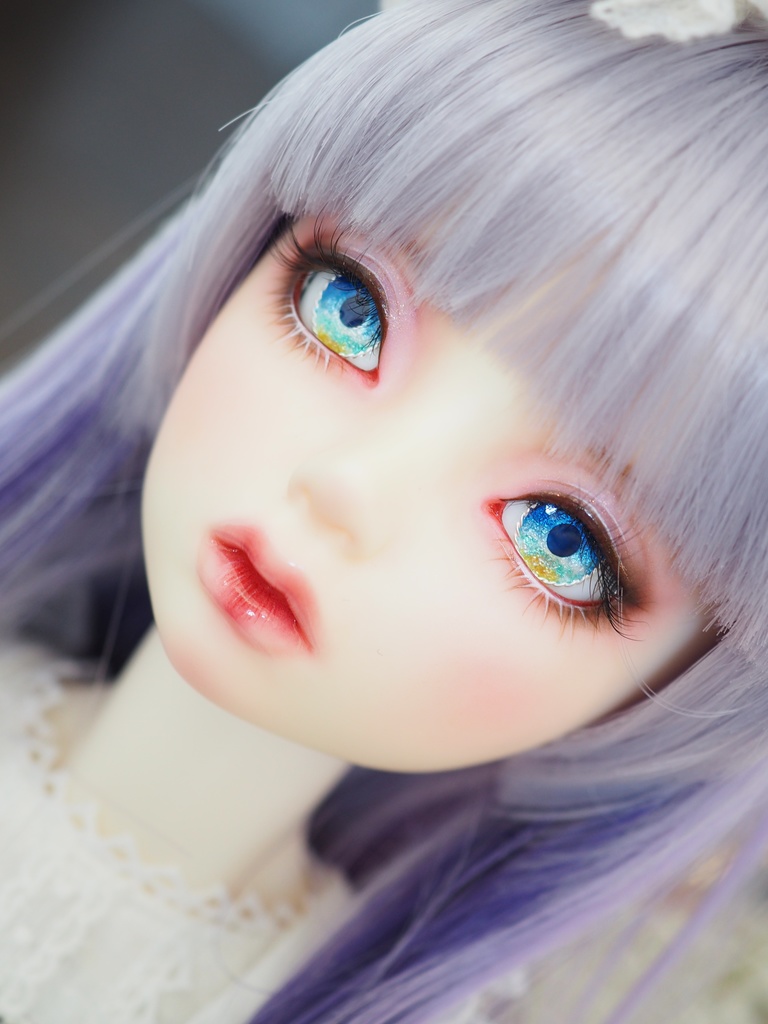 18mm/9mm 渚(ブルー系)より線ジェムタイプ 七宝グラスアイ