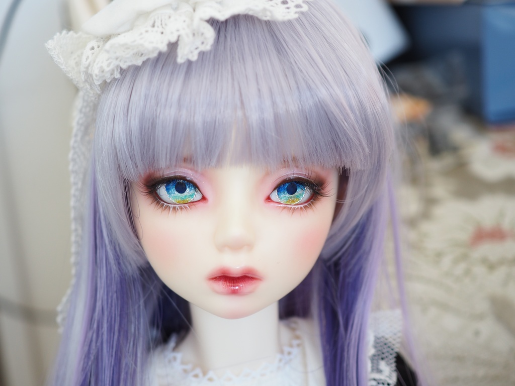18mm/9mm 渚(ブルー系)より線ジェムタイプ 七宝グラスアイ