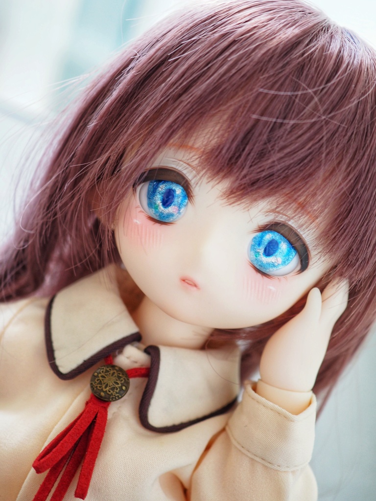 20mm/13.5-12mm アニメ風水彩タイプ 七宝グラスアイ