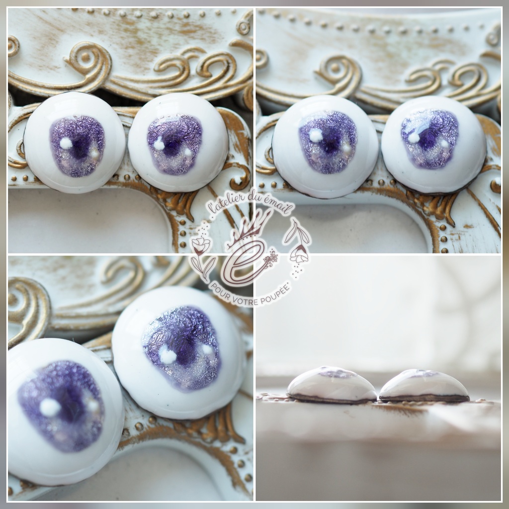 20mm/13.5-12mm アニメ風水彩タイプ 七宝グラスアイ