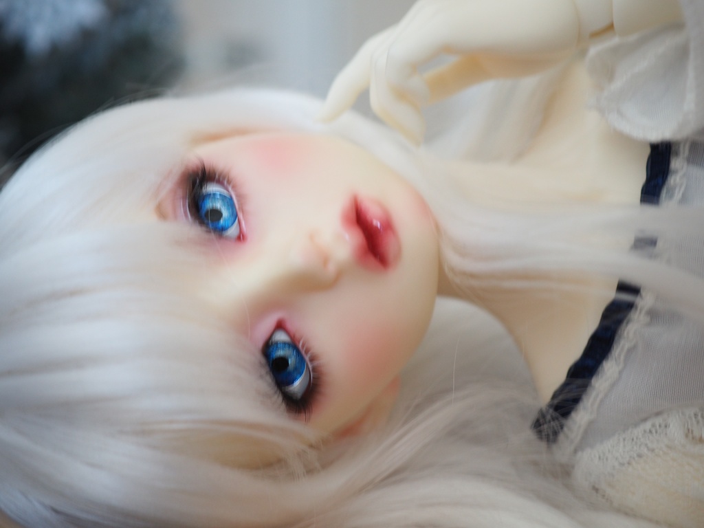 18mm/9.5mm ブルーグラデーション ジェムタイプ 七宝グラスアイ