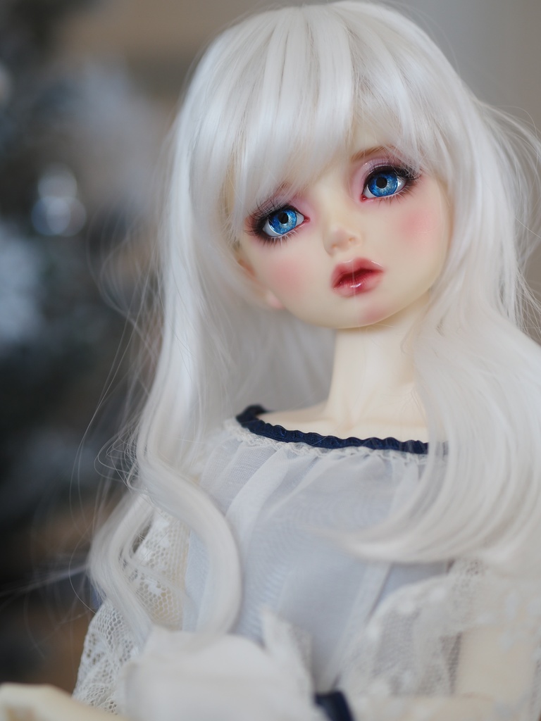 18mm/9.5mm ブルーグラデーション ジェムタイプ 七宝グラスアイ
