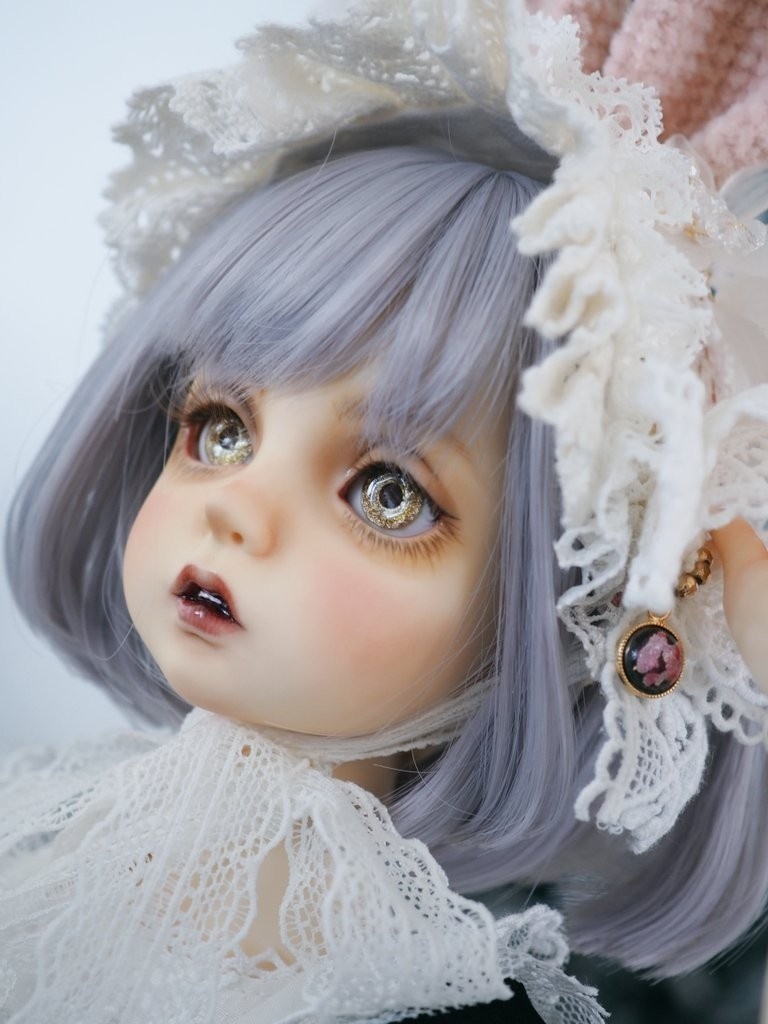 16mm/9mm ブラウン系 水彩タイプ 七宝グラスアイ