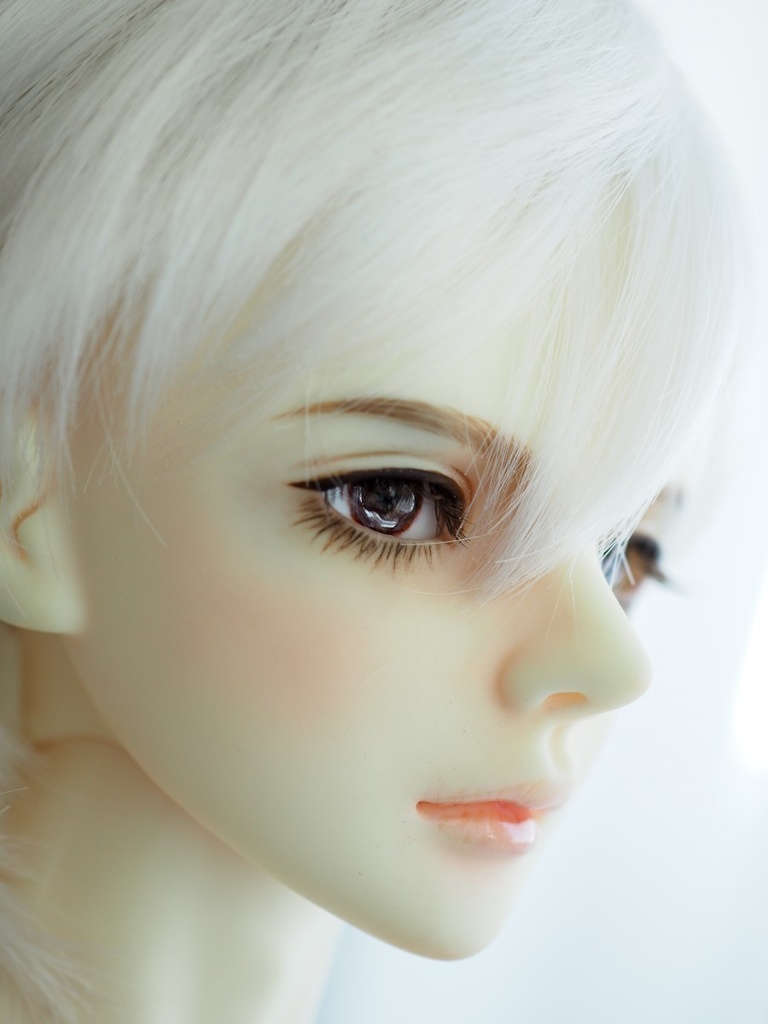 【B品】18mm/7mm 小虹彩 ダークレッド 水彩タイプ 七宝グラスアイ