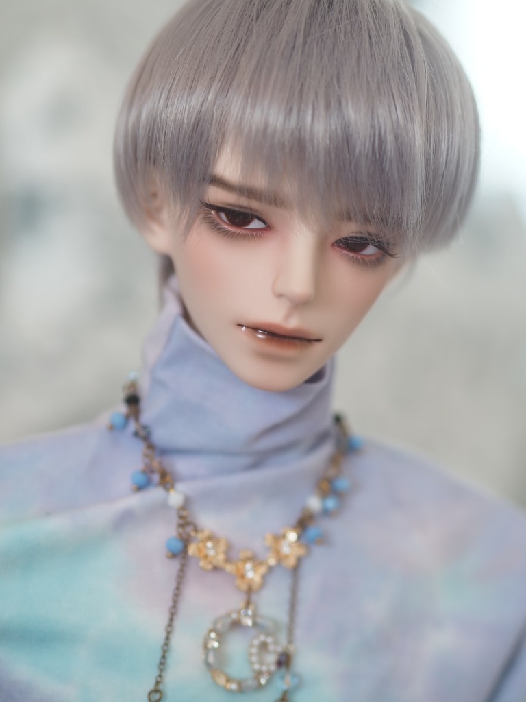 【B品】18mm/7mm 小虹彩 ダークレッド 水彩タイプ 七宝グラスアイ