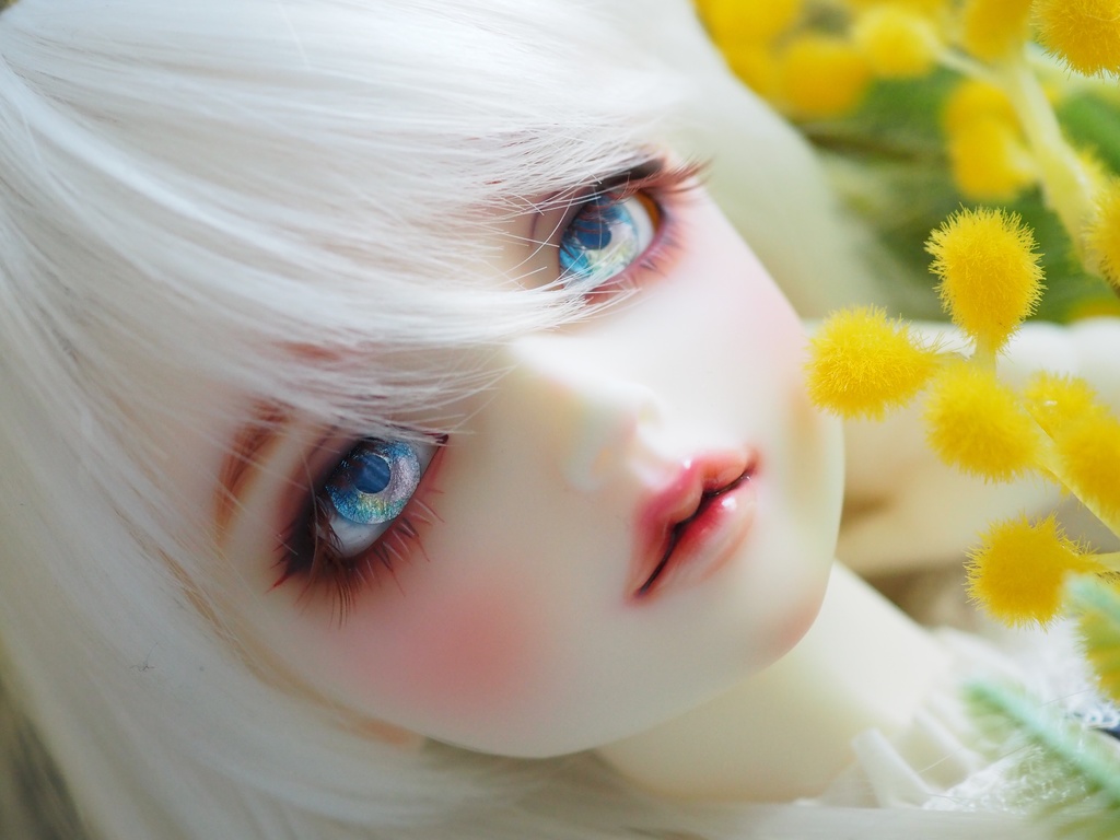 16mm/8.5mm 春景色 水彩タイプ 七宝グラスアイ