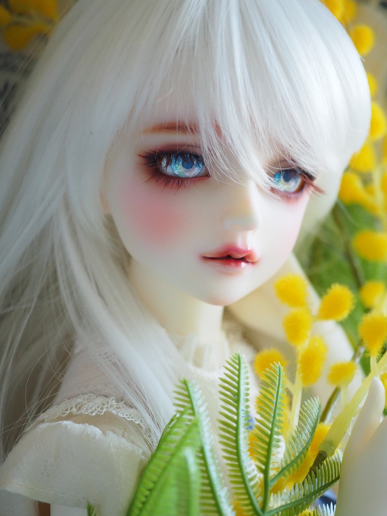 16mm/8.5mm 春景色 水彩タイプ 七宝グラスアイ