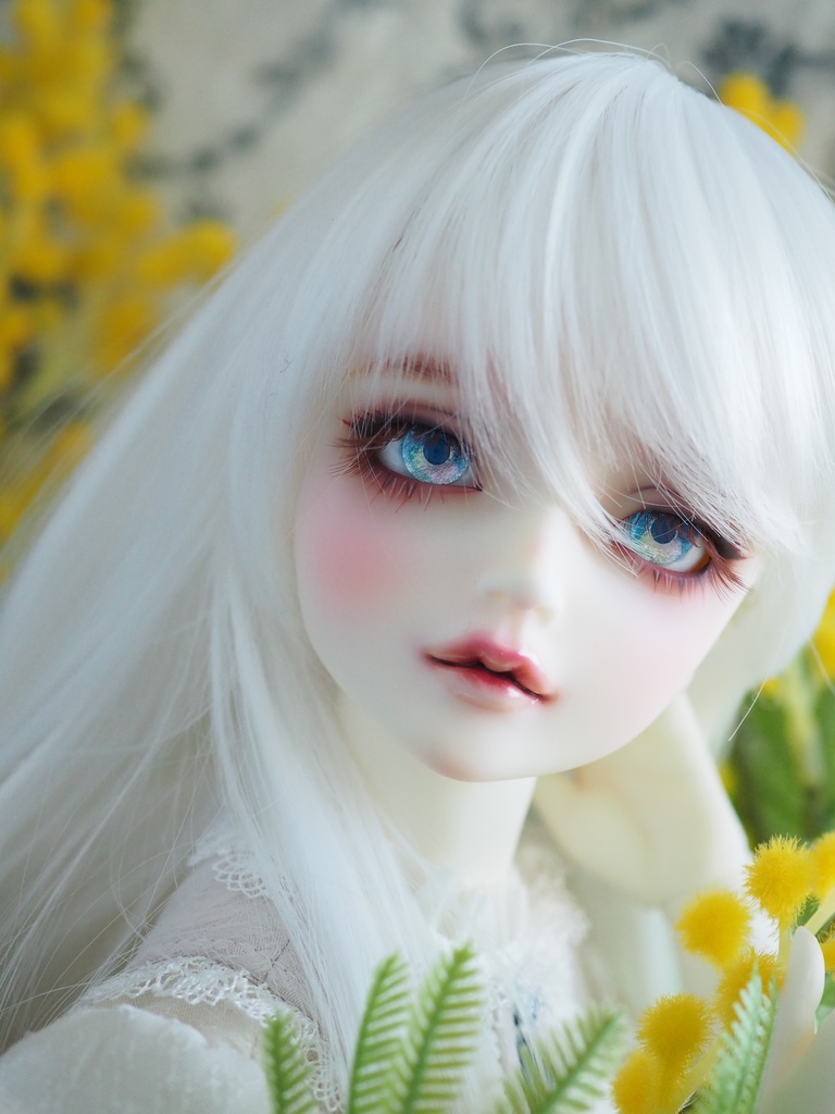 16mm/8.5mm 春景色 水彩タイプ 七宝グラスアイ