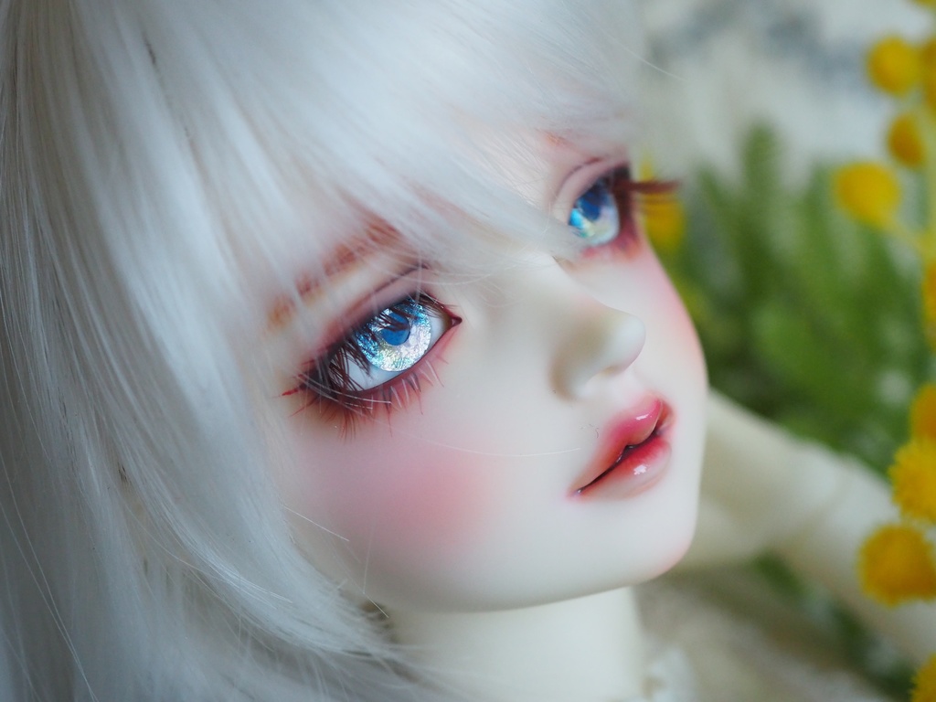 16mm/8.5mm 春景色 水彩タイプ 七宝グラスアイ