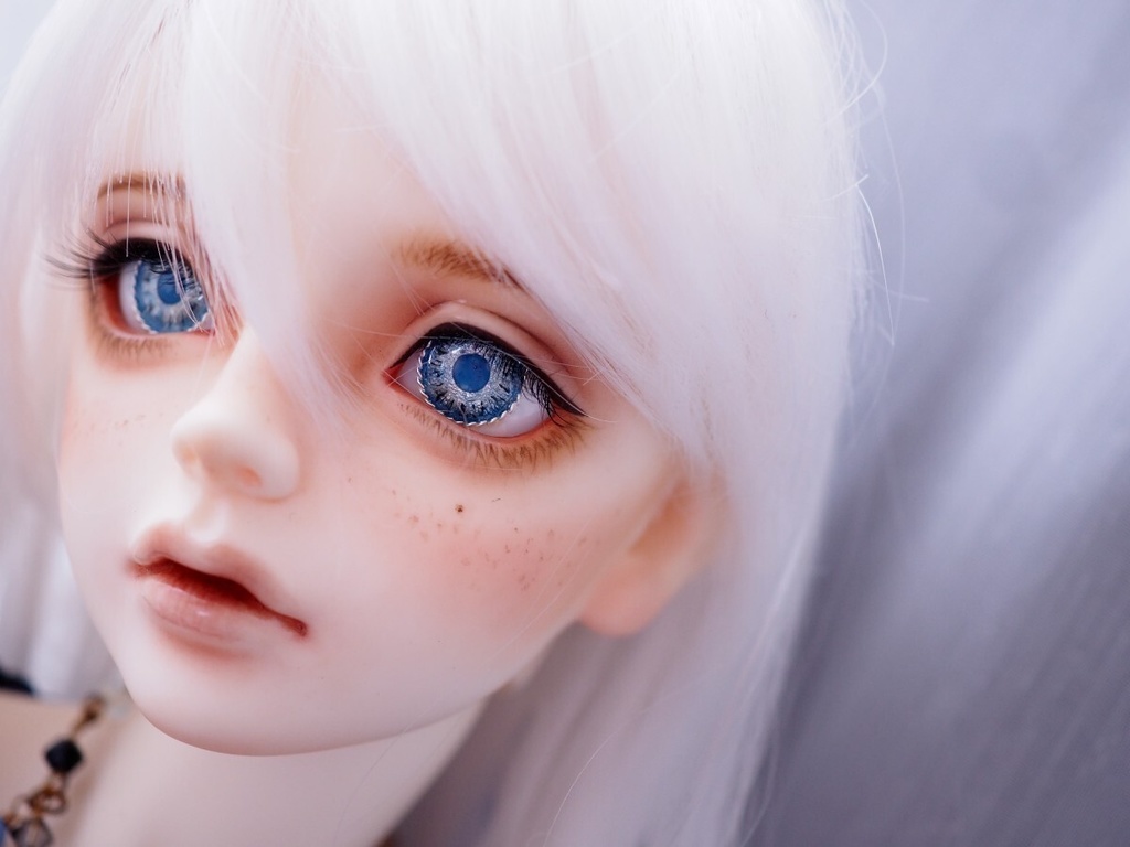 18mm/9mm ライトブルー 虹彩線あり ジェムタイプ 七宝グラスアイ