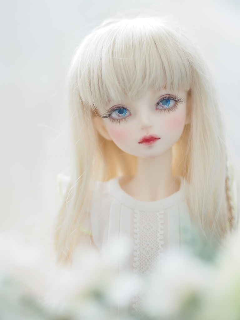 13mm/6.5mm ブルー×パープル シュガータイプ 七宝グラスアイ