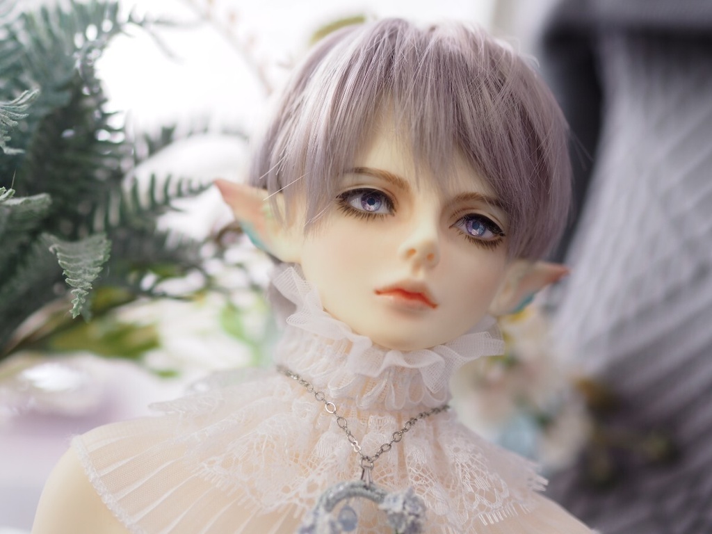 16mm/5.5mm 小虹彩 パープル×ピンク×ブルー 水彩タイプ 七宝グラスアイ