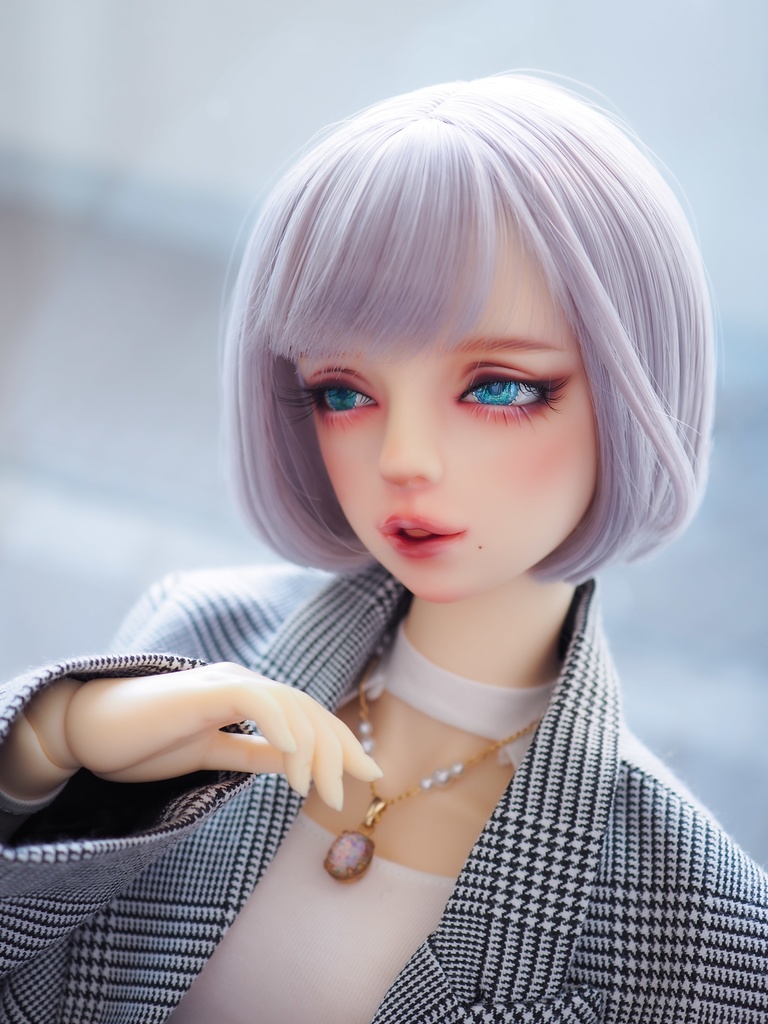 16mm/8.5mm エメラルドグリーン より線ジェムタイプ 七宝グラスアイ