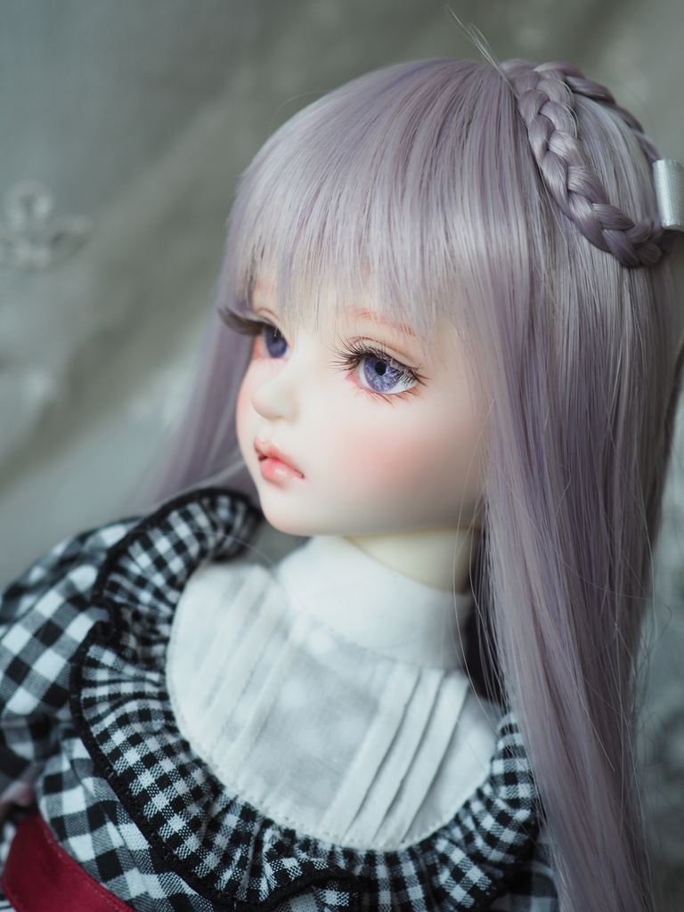 13mm/7mm パープル系 水彩タイプ 七宝グラスアイ