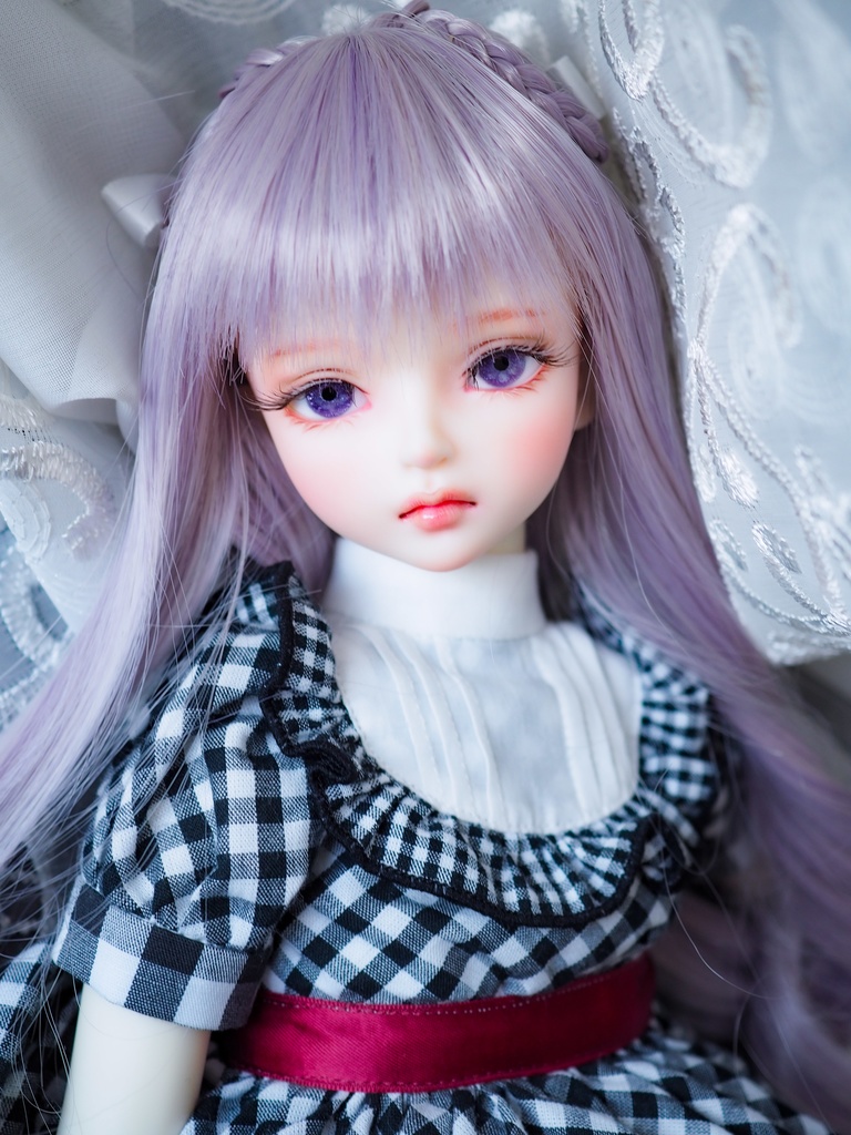 13mm/7mm パープル系 水彩タイプ 七宝グラスアイ