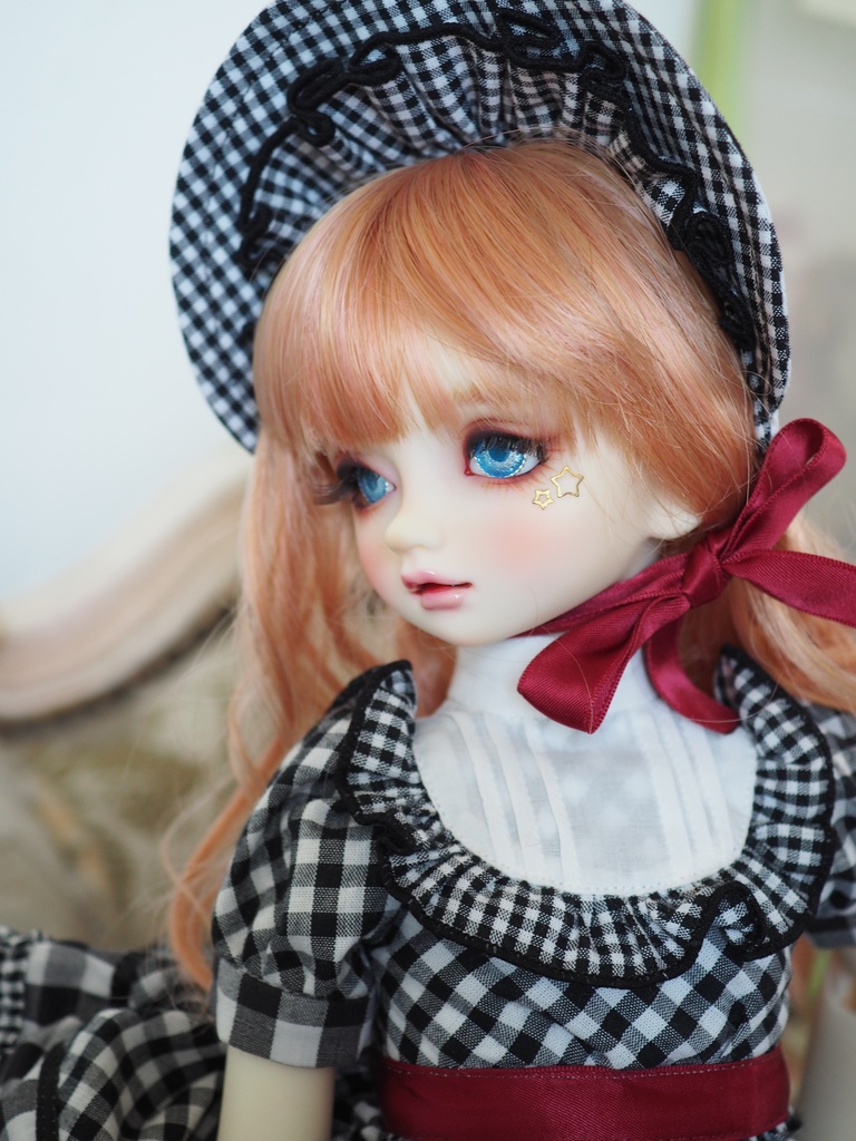 【B品】16mm/8mm ライトブルー より線ジェムタイプ 七宝グラスアイ