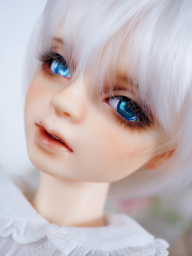 18mm/9mm エメラルドグリーン×ブルー ジェムタイプ 七宝グラスアイ