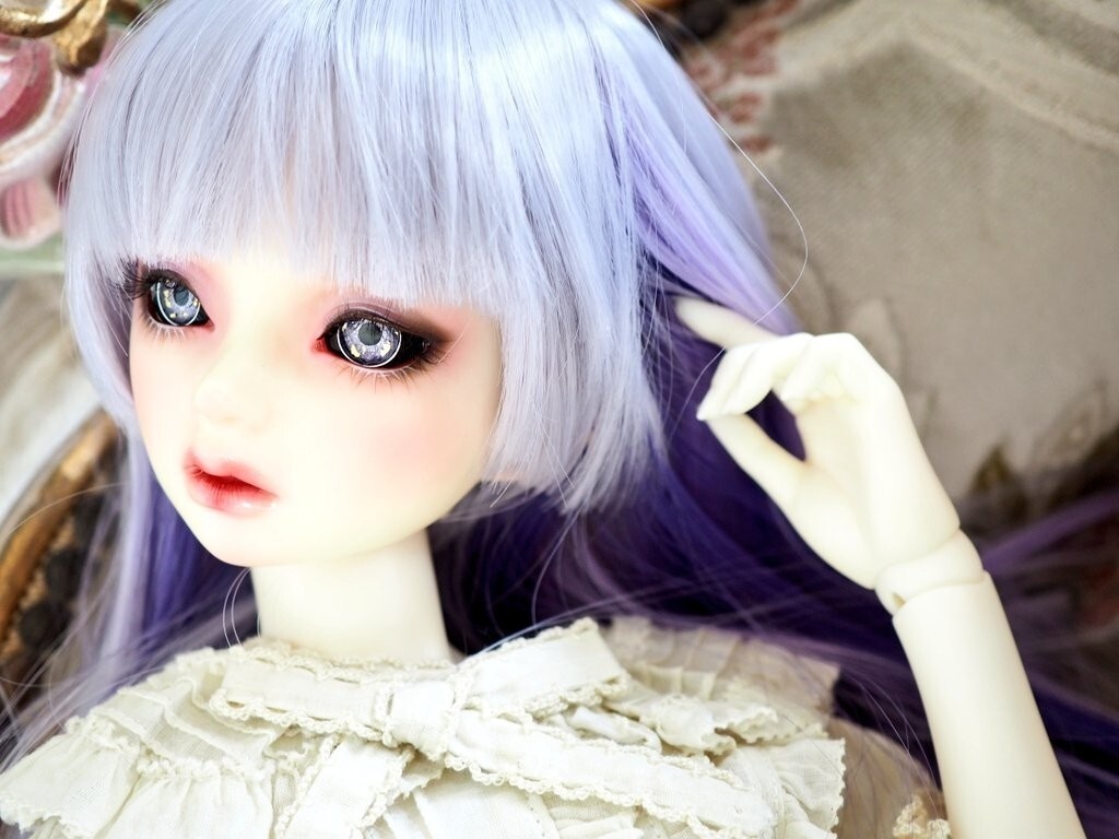 【ハロウィン特別仕様】18mm/9mm 黒白目 パープル+金箔 ジェムタイプ 七宝グラスアイ