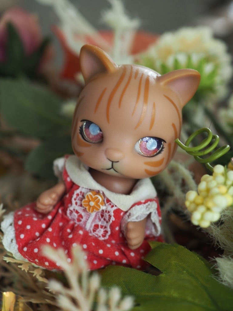 10.5mm/8mm パープル×ピンク ジェムタイプ 七宝グラスアイ