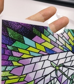 オレカバトル 光王エーリュシオン ステンドガラス風クリアファイル