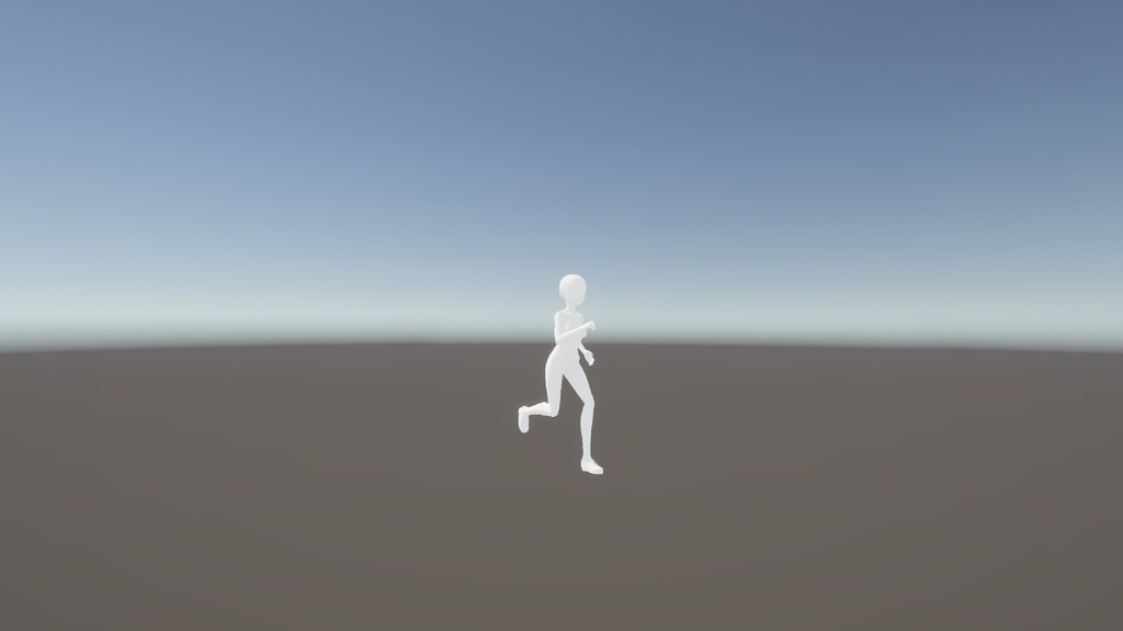 【Unity Humanoid対応】ダッシュモーション（Beta v1.0）
