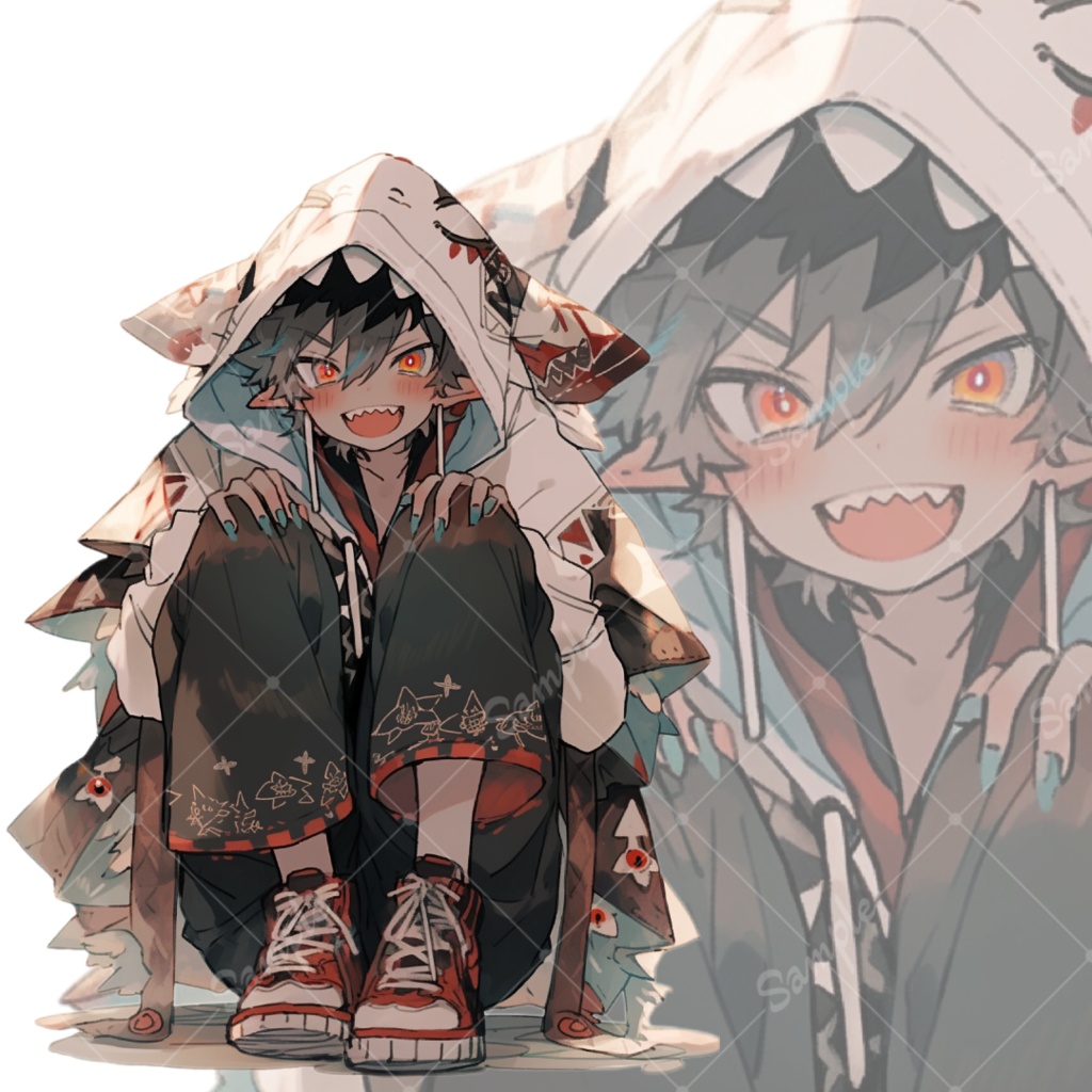 立ち絵素材63 和装 野生児