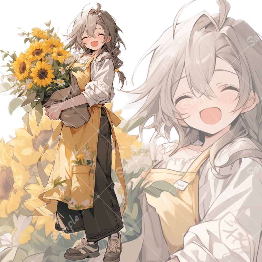 立ち絵素材97 花屋
