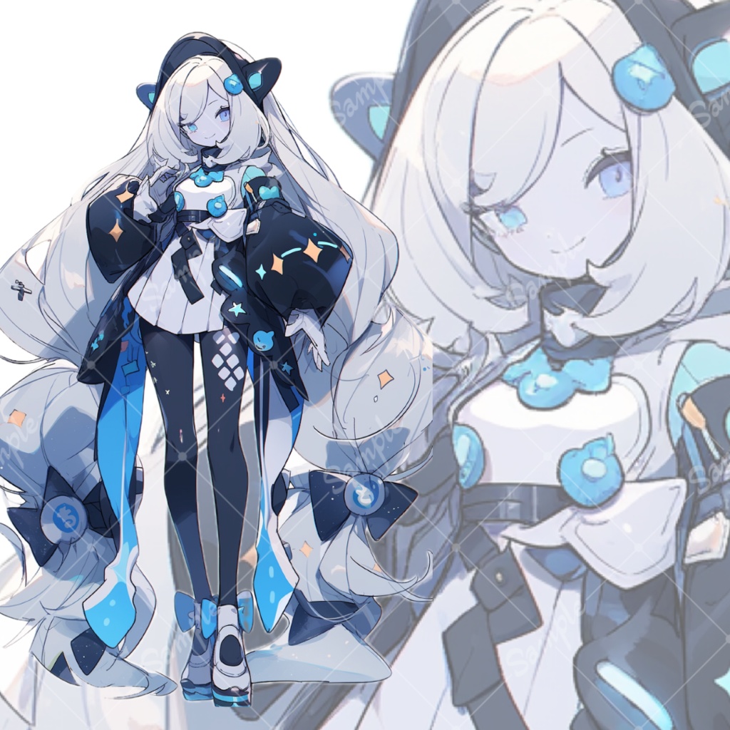 立ち絵素材105 アンドロイド