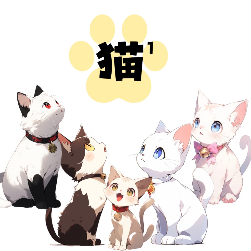 立ち絵素材集 猫 1