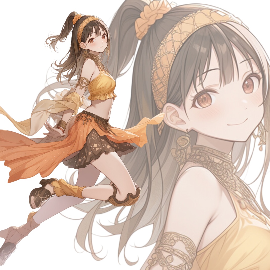 立ち絵素材171 踊り子 - いろはす - BOOTH