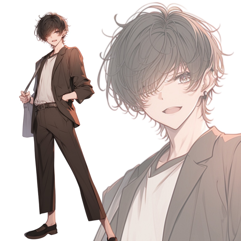 立ち絵素材189 フォーマル 男の子