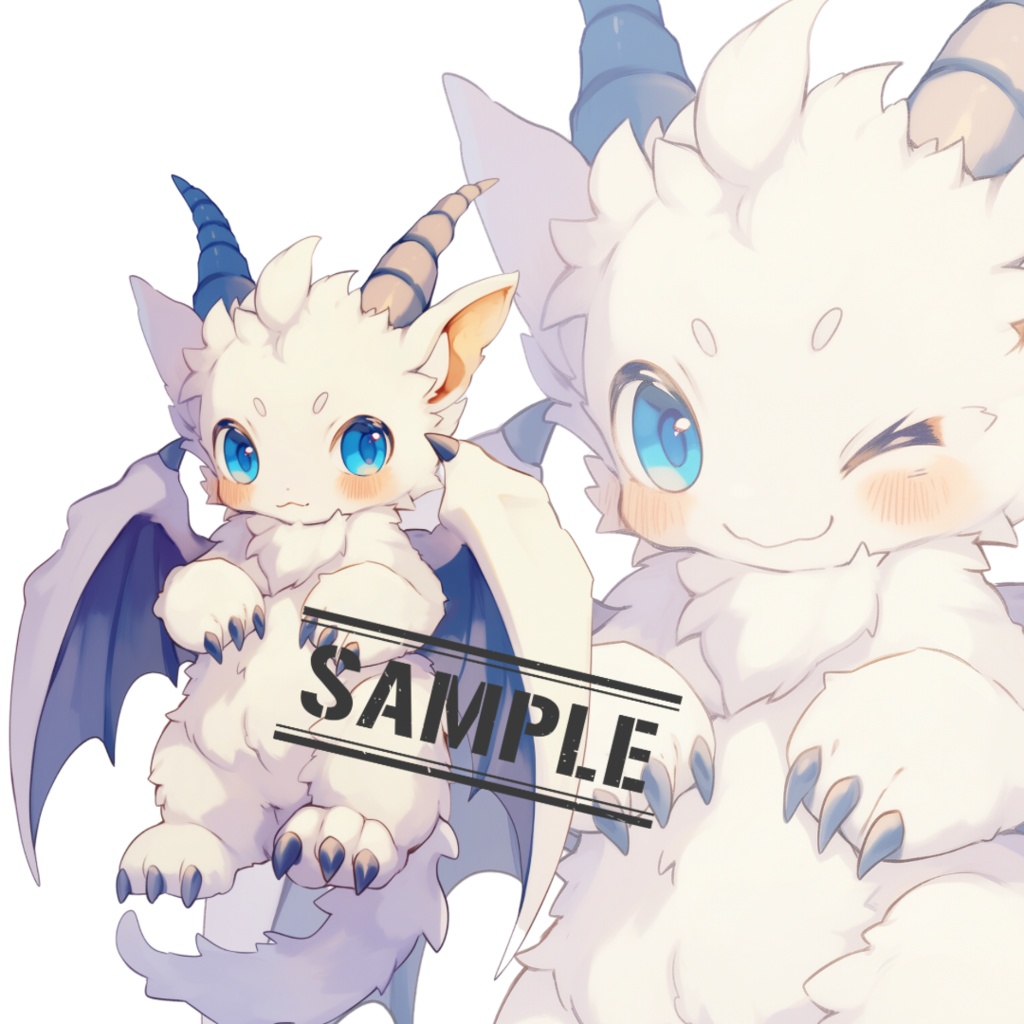 立ち絵素材225 ドラゴン