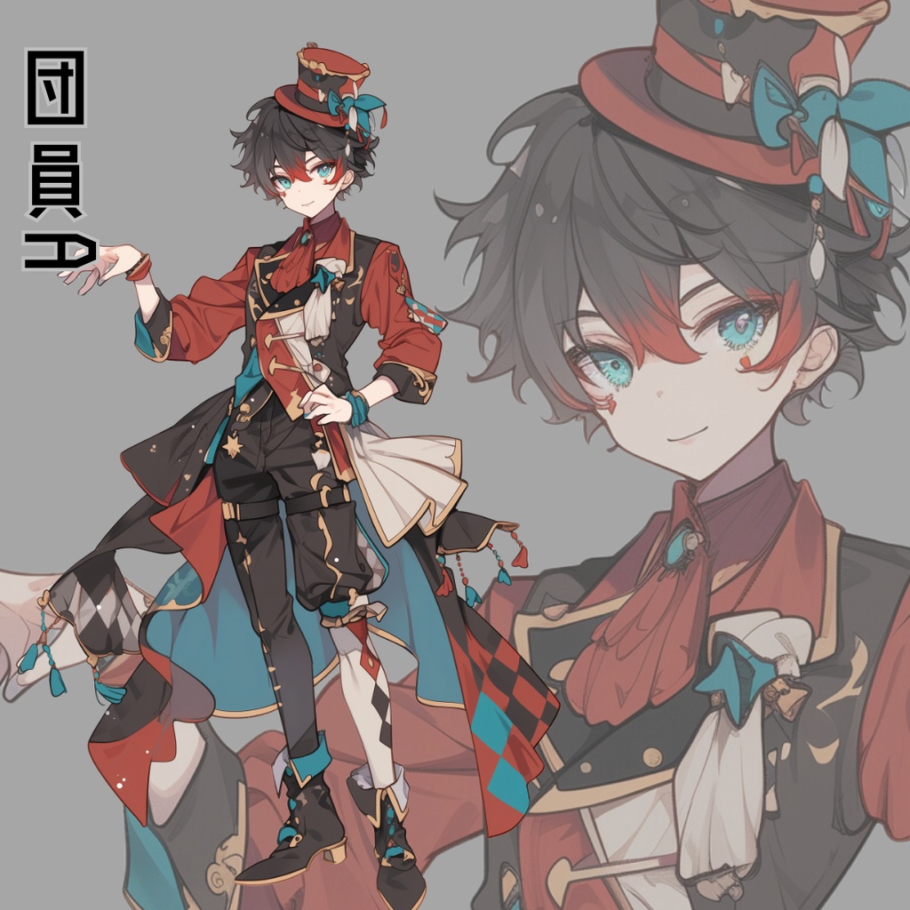 立ち絵素材311 サーカス団員