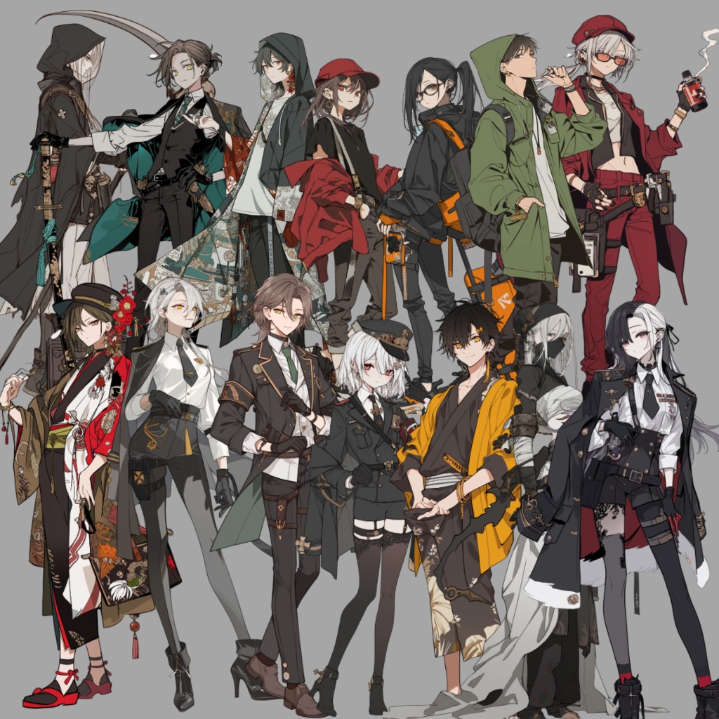 立ち絵素材福袋 12月