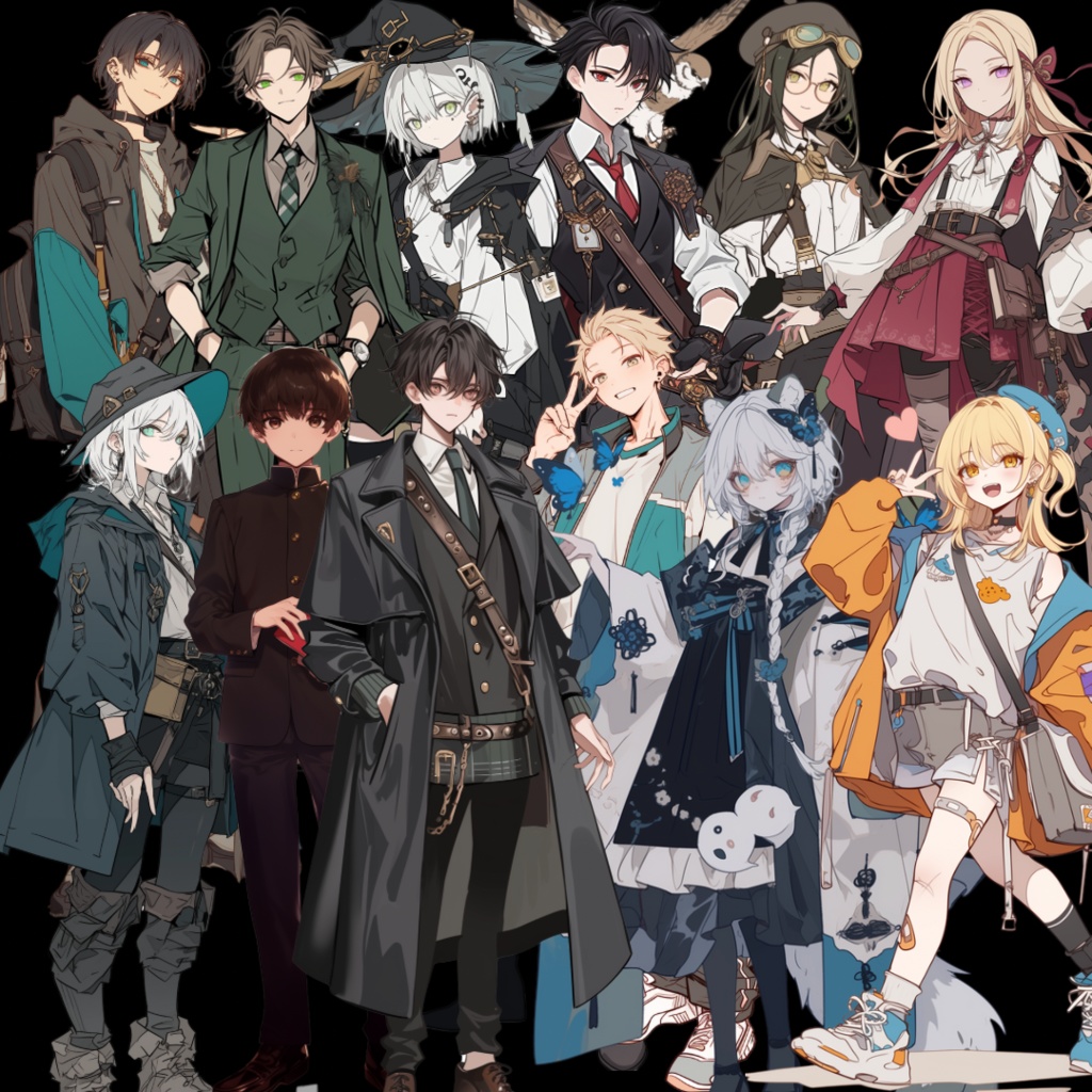 立ち絵素材福袋 2月