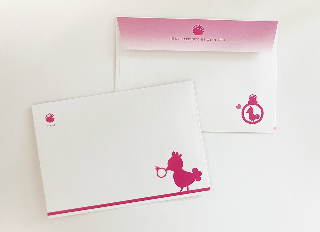 【レターセット】ROSE AROMA