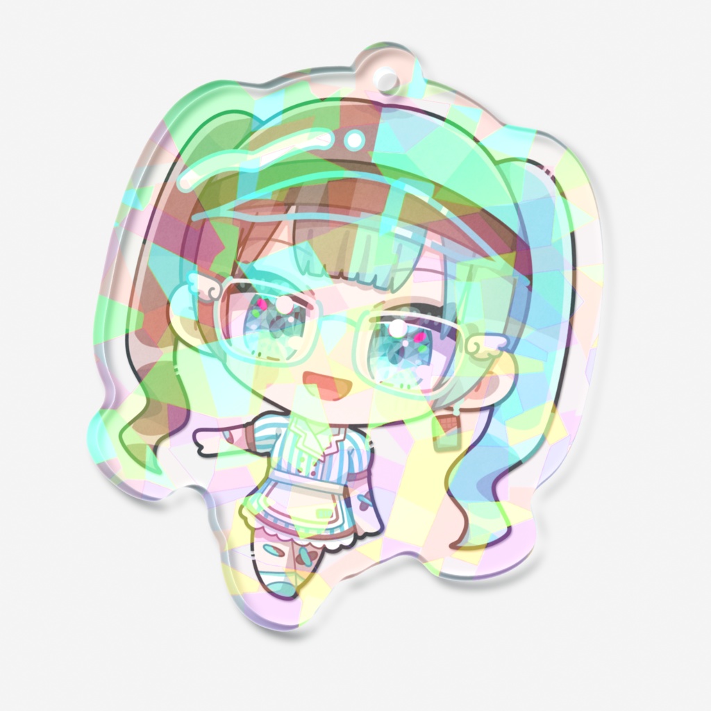 ちょこみんとーダイナー衣装アクリルキーホルダー