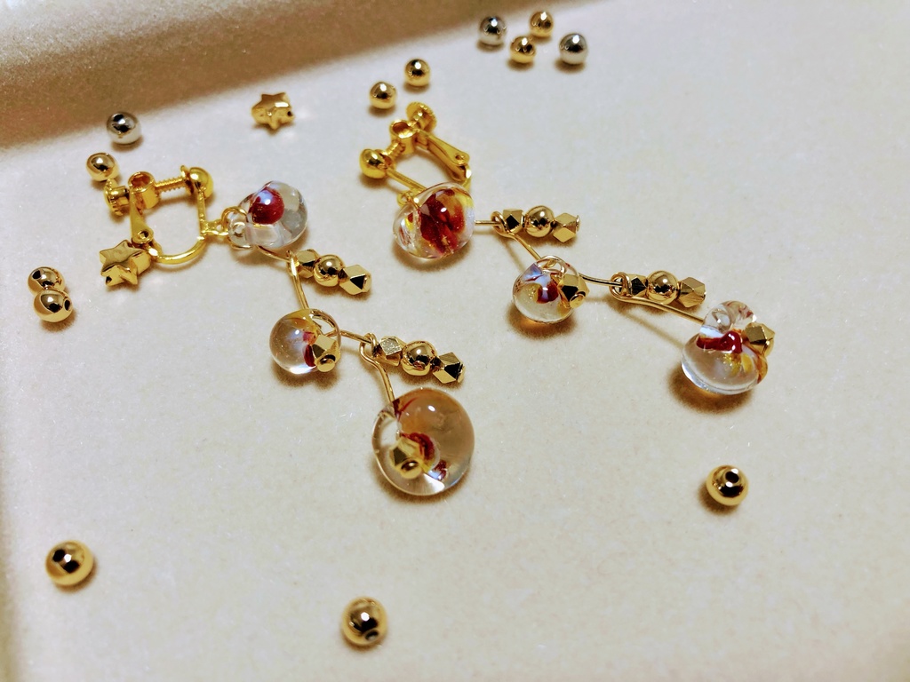 鬼滅の刃 煉獄杏寿郎イメージイヤリング（ピアス）