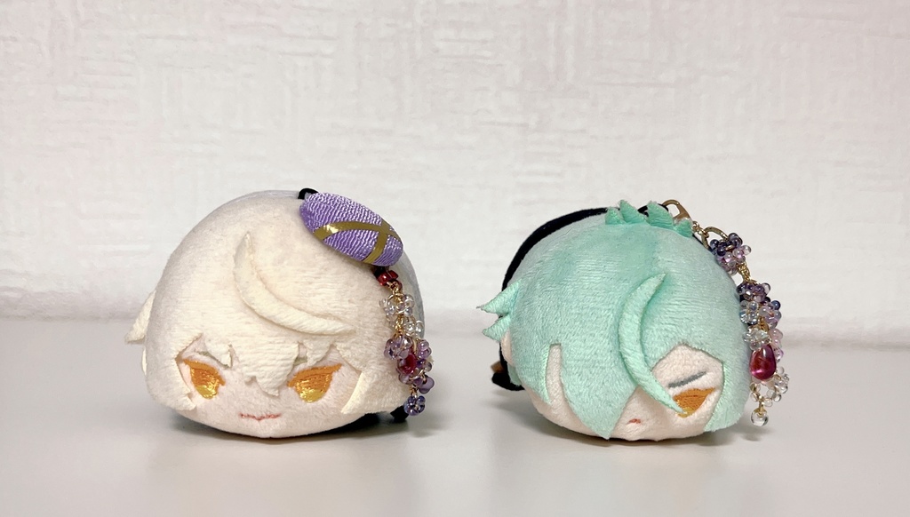 もちマス用 藤の花のアクセサリー